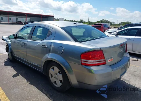 2008 Dodge Avenger Se from USA, damaged, VIN 1B3LC46K18N221868